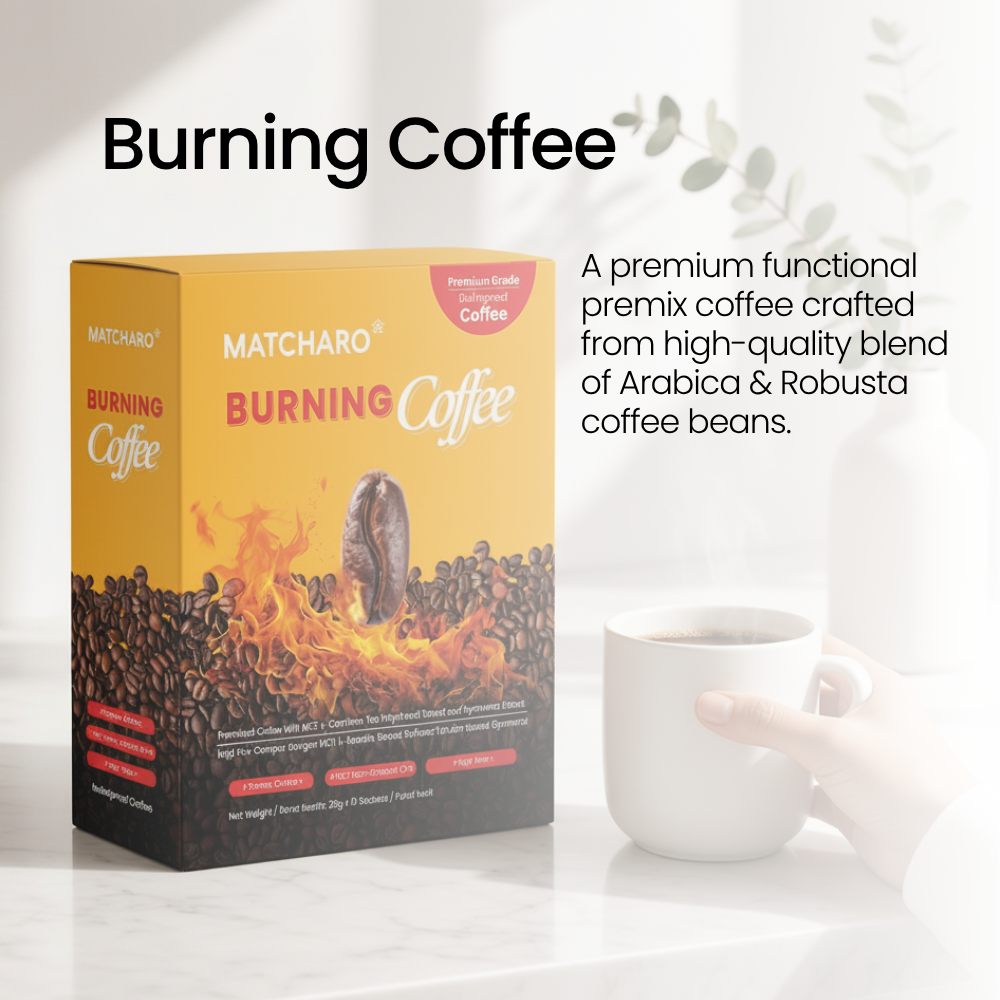 MATCHARO Burning Coffee