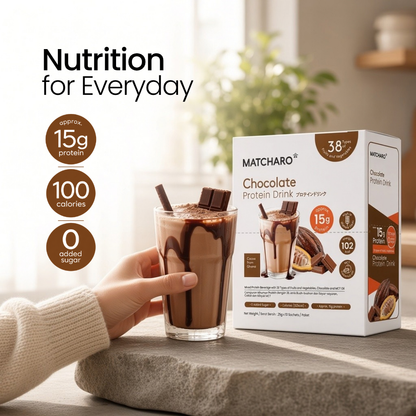 MATCHARO Chocolate Protein Drink
