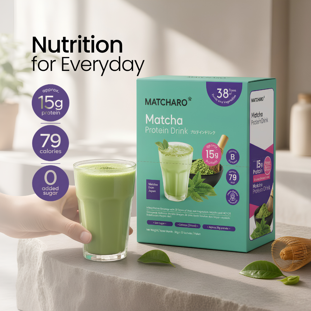 MATCHARO Matcha Protein Drink
