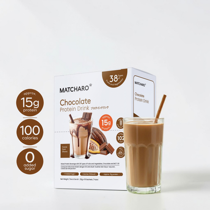 MATCHARO Chocolate Protein Drink