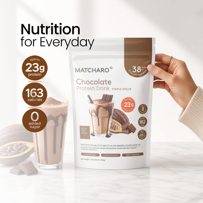 MATCHARO Chocolate Protein Drink 500g Value Pack