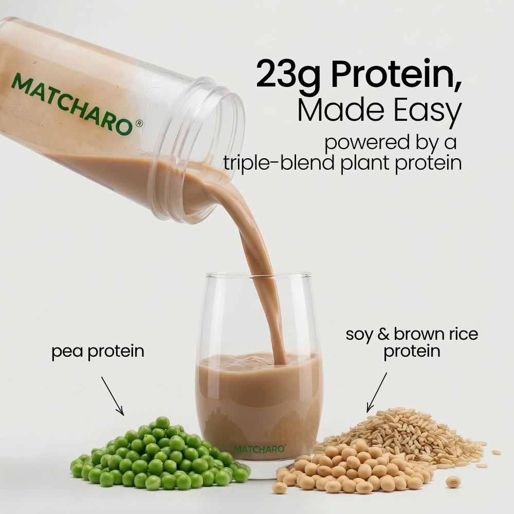 MATCHARO Coffee Protein Drink 500g Value Pack