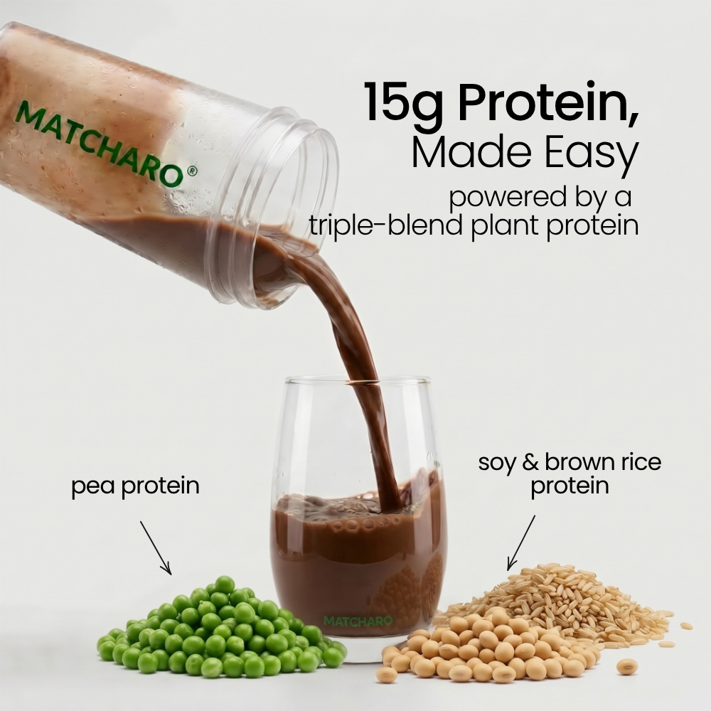 MATCHARO Chocolate Protein Drink