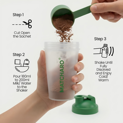 MATCHARO Chocolate Protein Drink